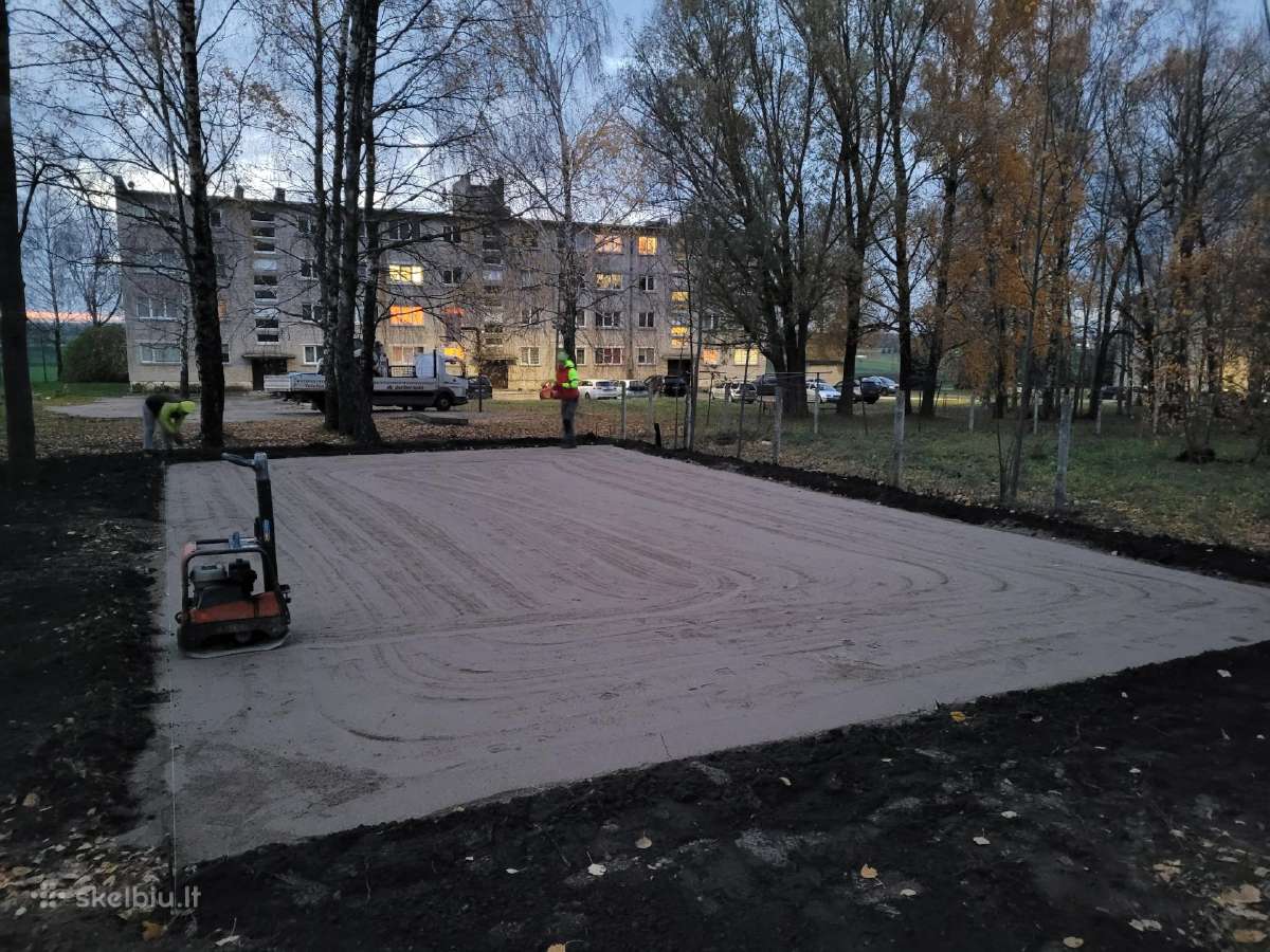 Trinkelių - Aikštelių pagrindų įrengimas - nuotraukos Nr. 26