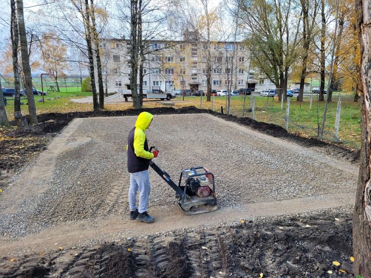 Trinkelių - Aikštelių pagrindų įrengimas - nuotraukos Nr. 29
