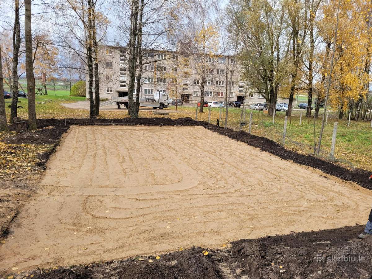 Trinkelių - Aikštelių pagrindų įrengimas - nuotraukos Nr. 30