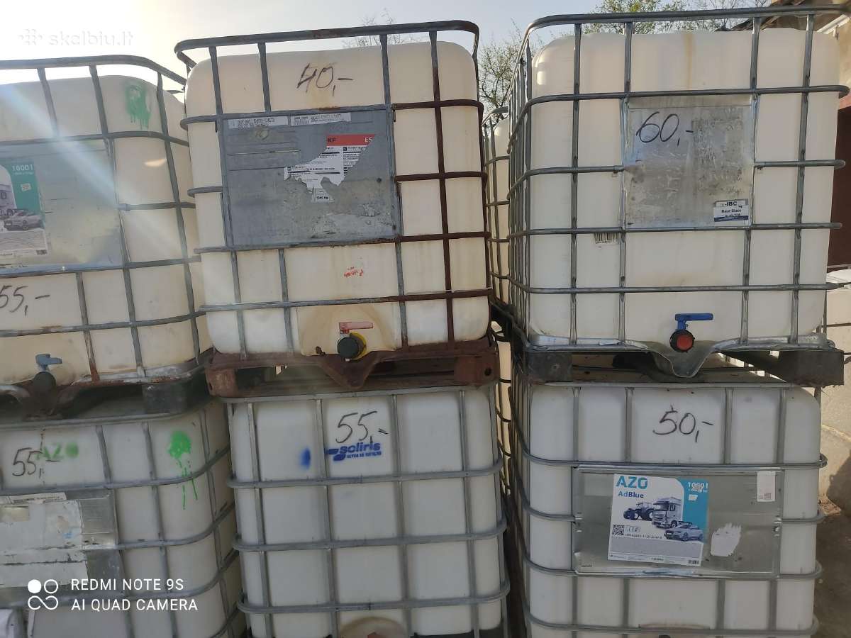 Švarios 1000 ltr.talpos 45-80 eur. - nuotraukos Nr. 8