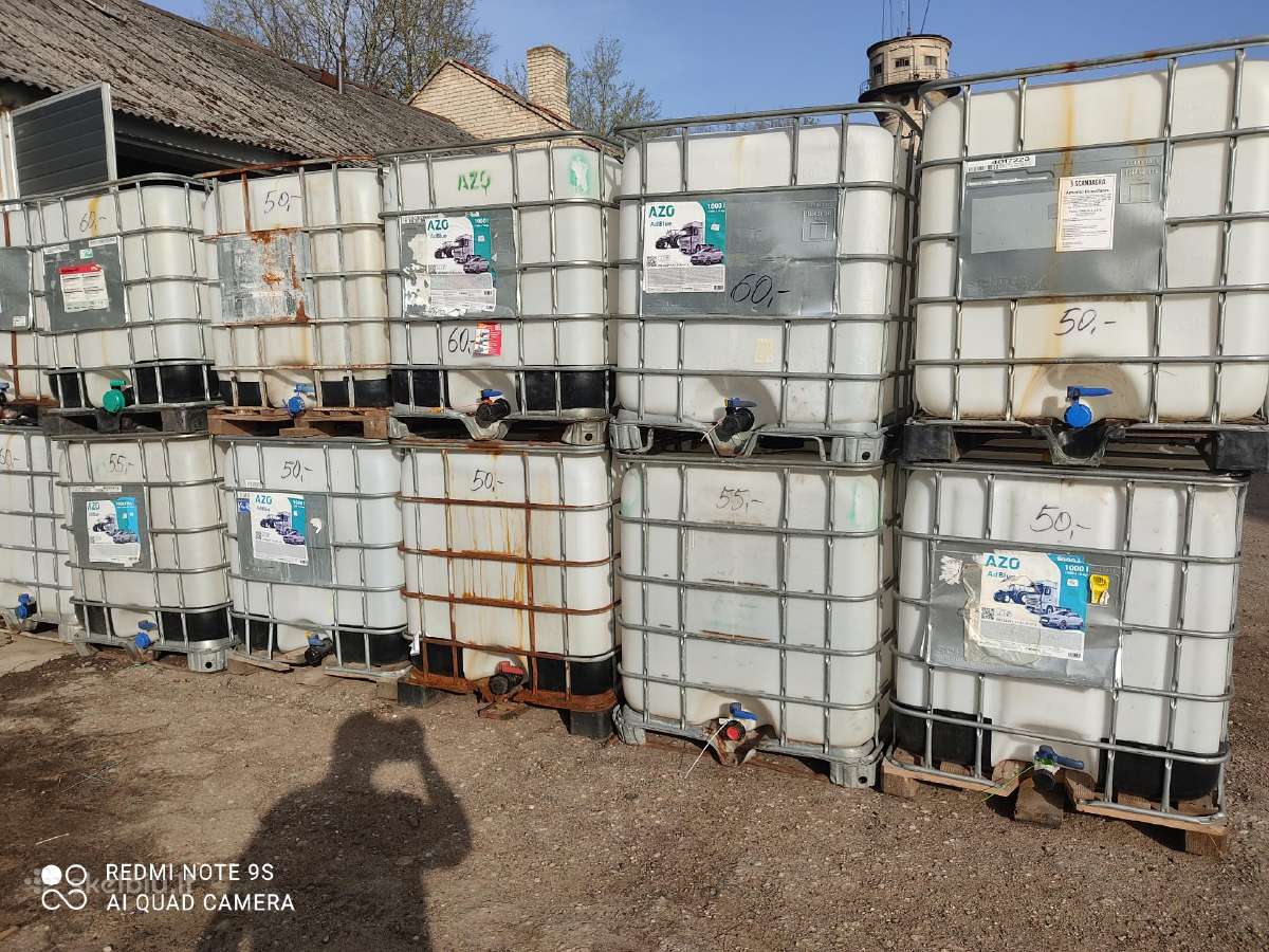 Švarios 1000 ltr.talpos 45-80 eur. - nuotraukos Nr. 4