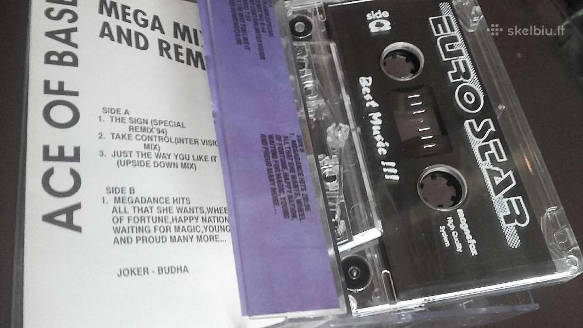 Ace of Base audio kasetės - nuotraukos Nr. 2