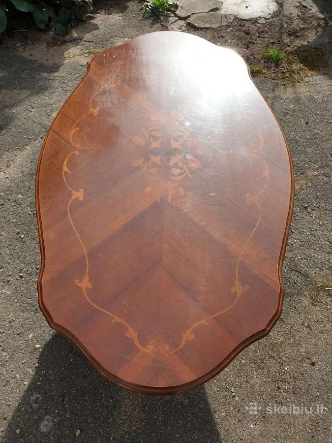 Antikvarinis staliukas, Aukštis 52cm, Plotis 70, - nuotraukos Nr. 2