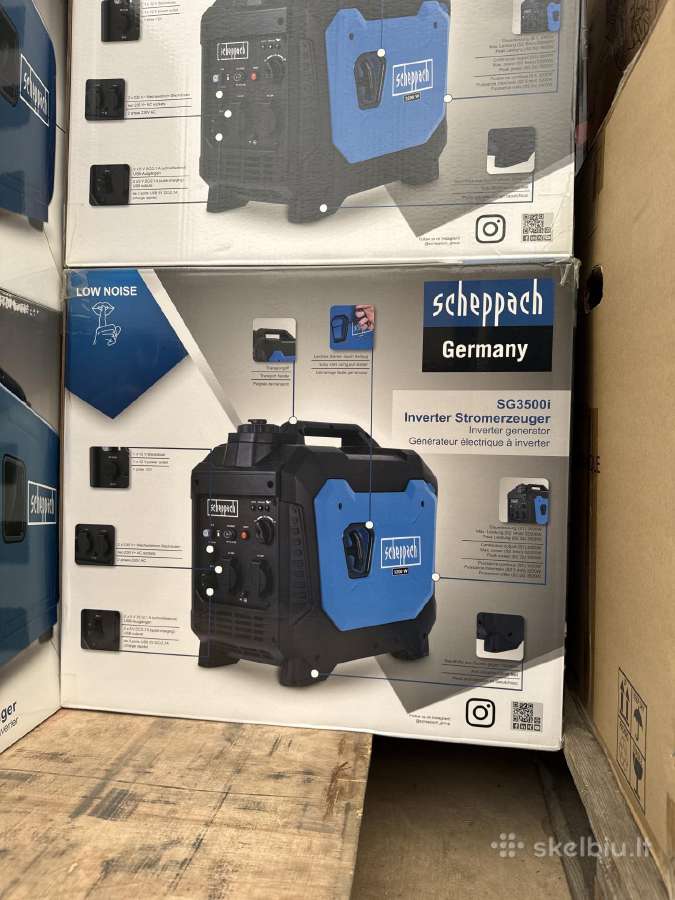 Inverterinis generatorius Scheppach Sg3500i
