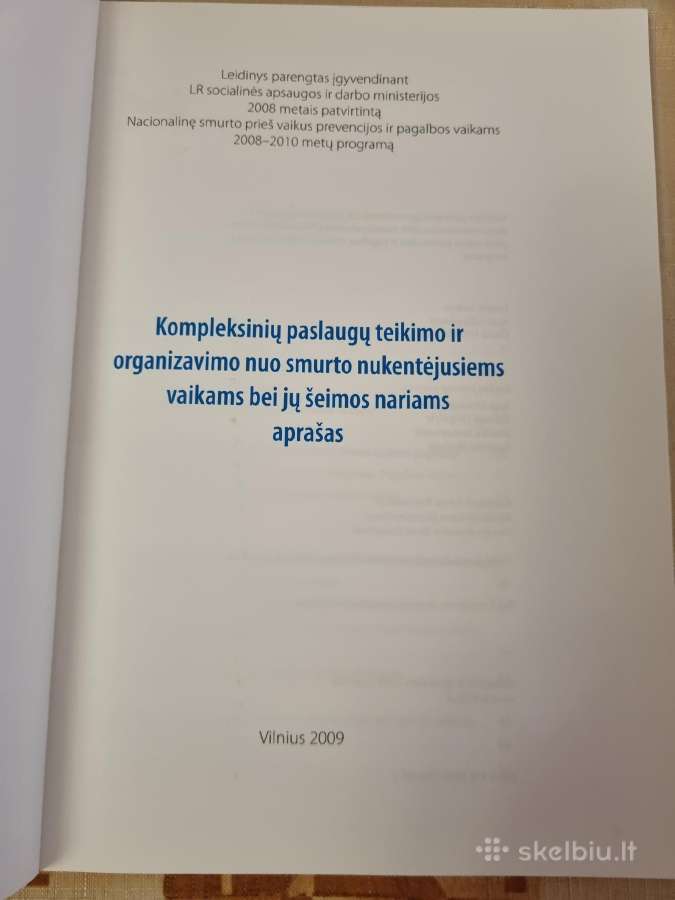 Paslaugų nuo smurto nukentėjusiems vaikams aprašas - nuotraukos Nr. 2