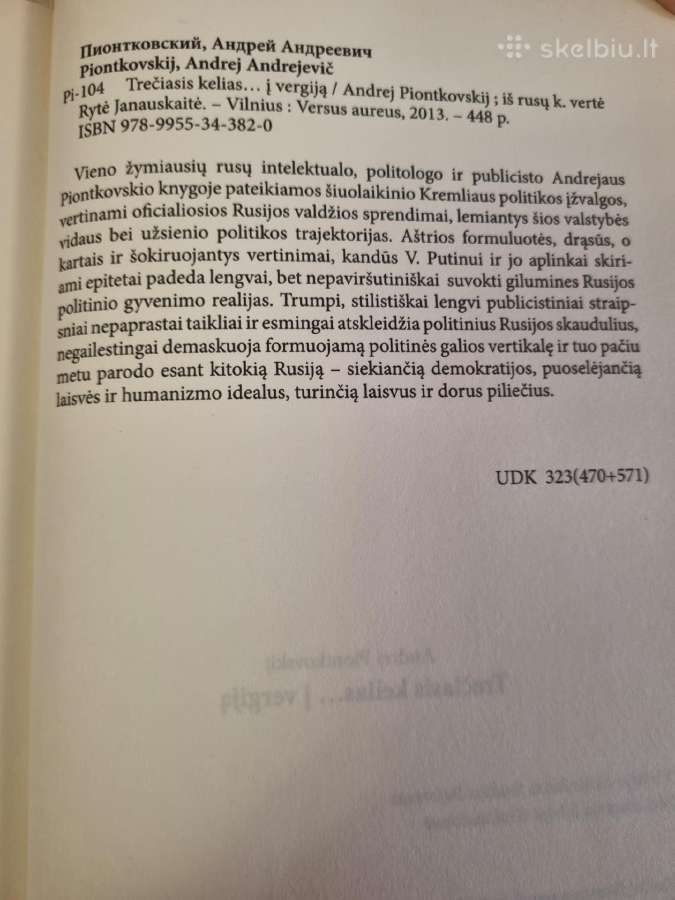 Trečiasis kelias į vergiją - nuotraukos Nr. 7