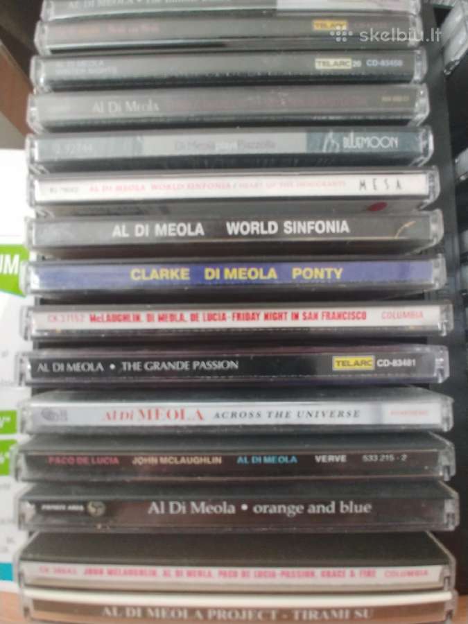 20 AL Di Meola CD+1 Dvd - 160 euru - nuotraukos Nr. 3