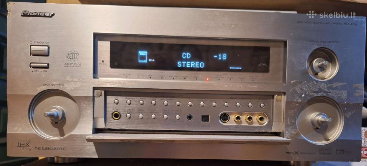 Stiprintuvai Yamaha rx-v3800 -.-Pioneer Vsa - Ax10 - nuotraukos Nr. 2