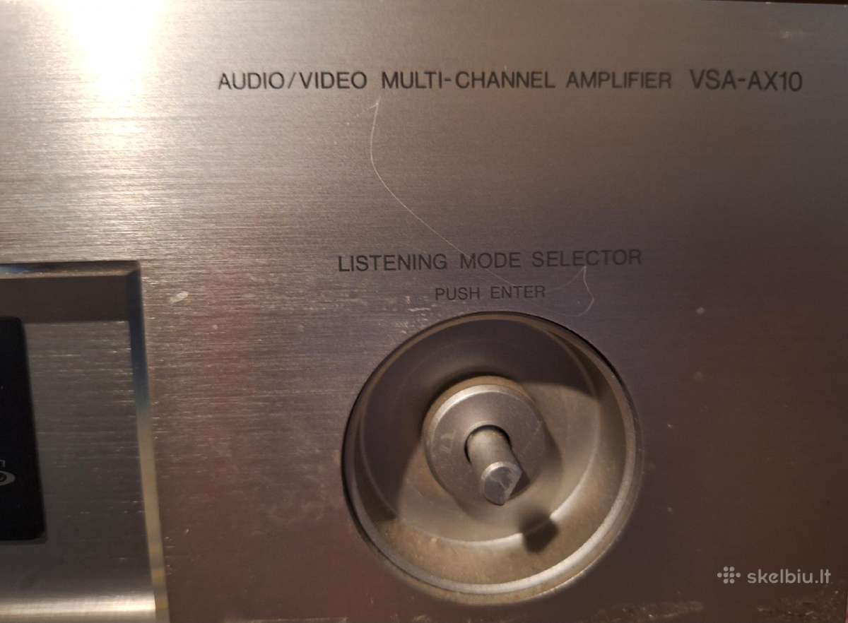 Stiprintuvai Yamaha rx-v3800 -.-Pioneer Vsa - Ax10 - nuotraukos Nr. 6