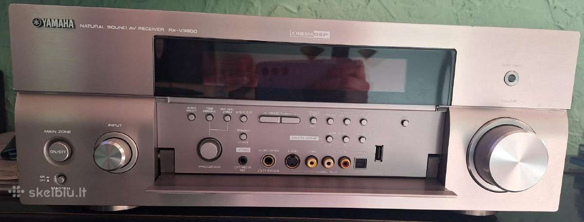 Stiprintuvai Yamaha rx-v3800 -.-Pioneer Vsa - Ax10