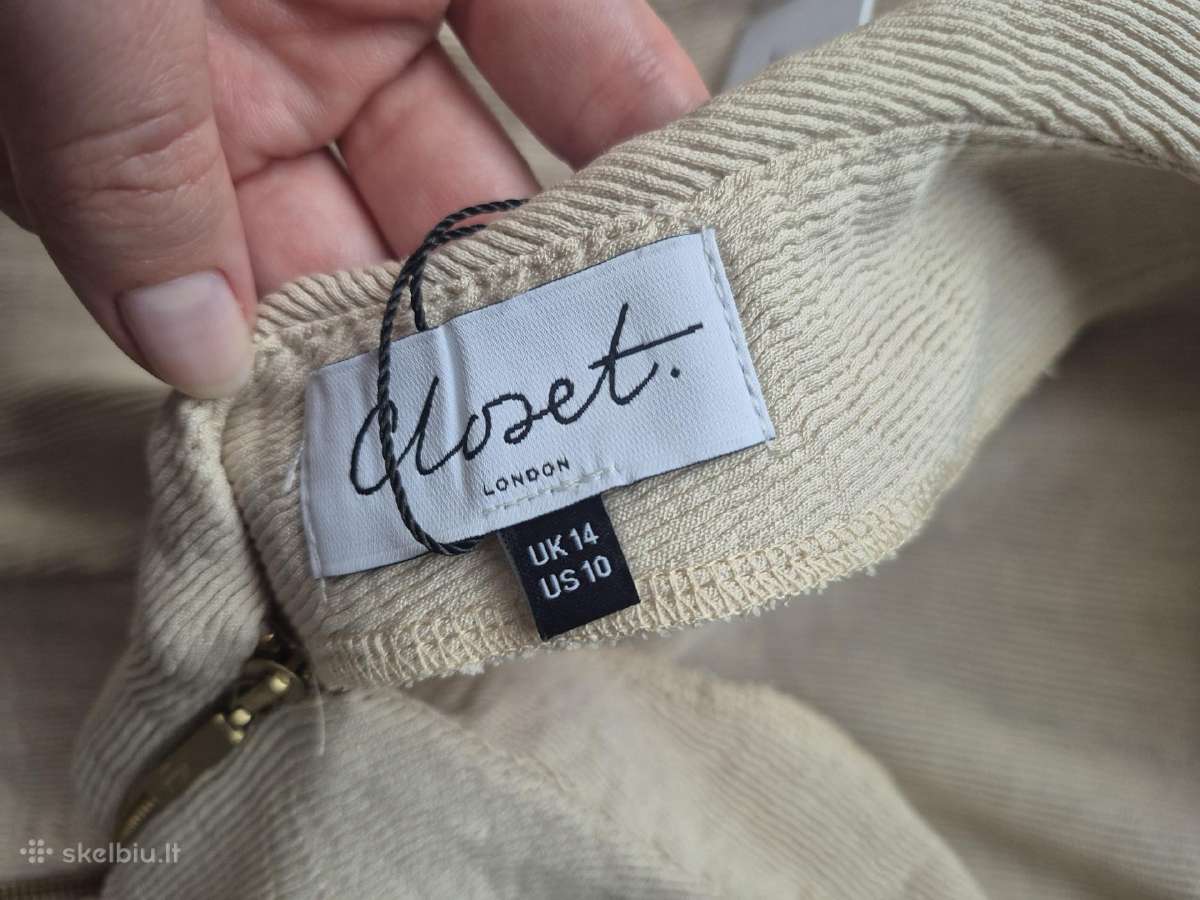 Kreminė Closet suknelė - nuotraukos Nr. 7