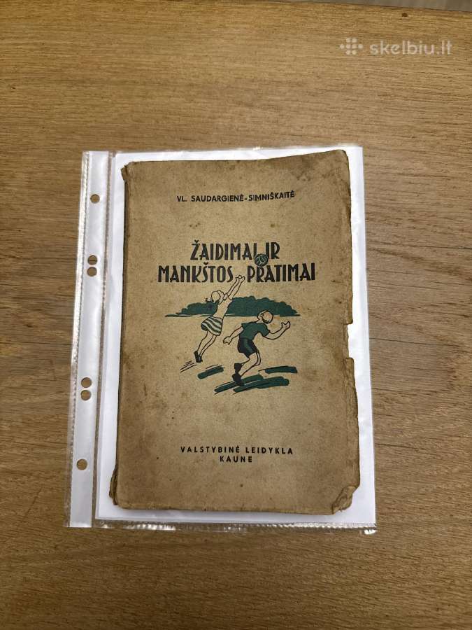 Žaidimai ir mankštos pratimai 1942 m.
