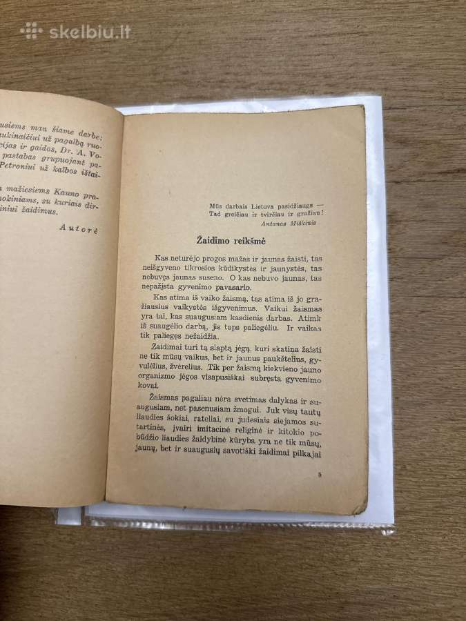 Žaidimai ir mankštos pratimai 1942 m. - nuotraukos Nr. 3