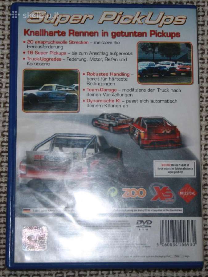 Super pickups vokiškas ps2 - nuotraukos Nr. 2