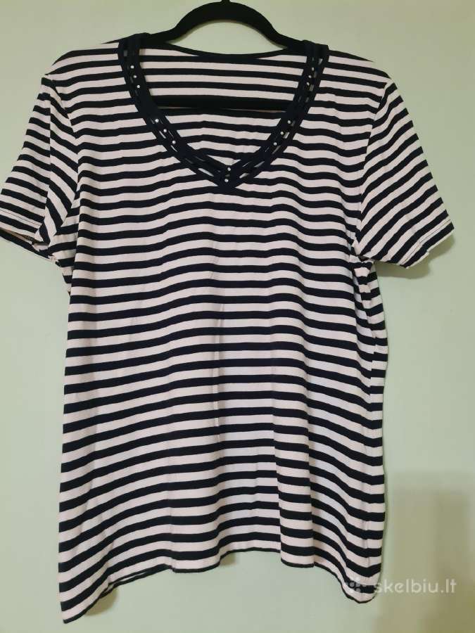 Dryžuota vasarinė palaidinė L-XL dydis