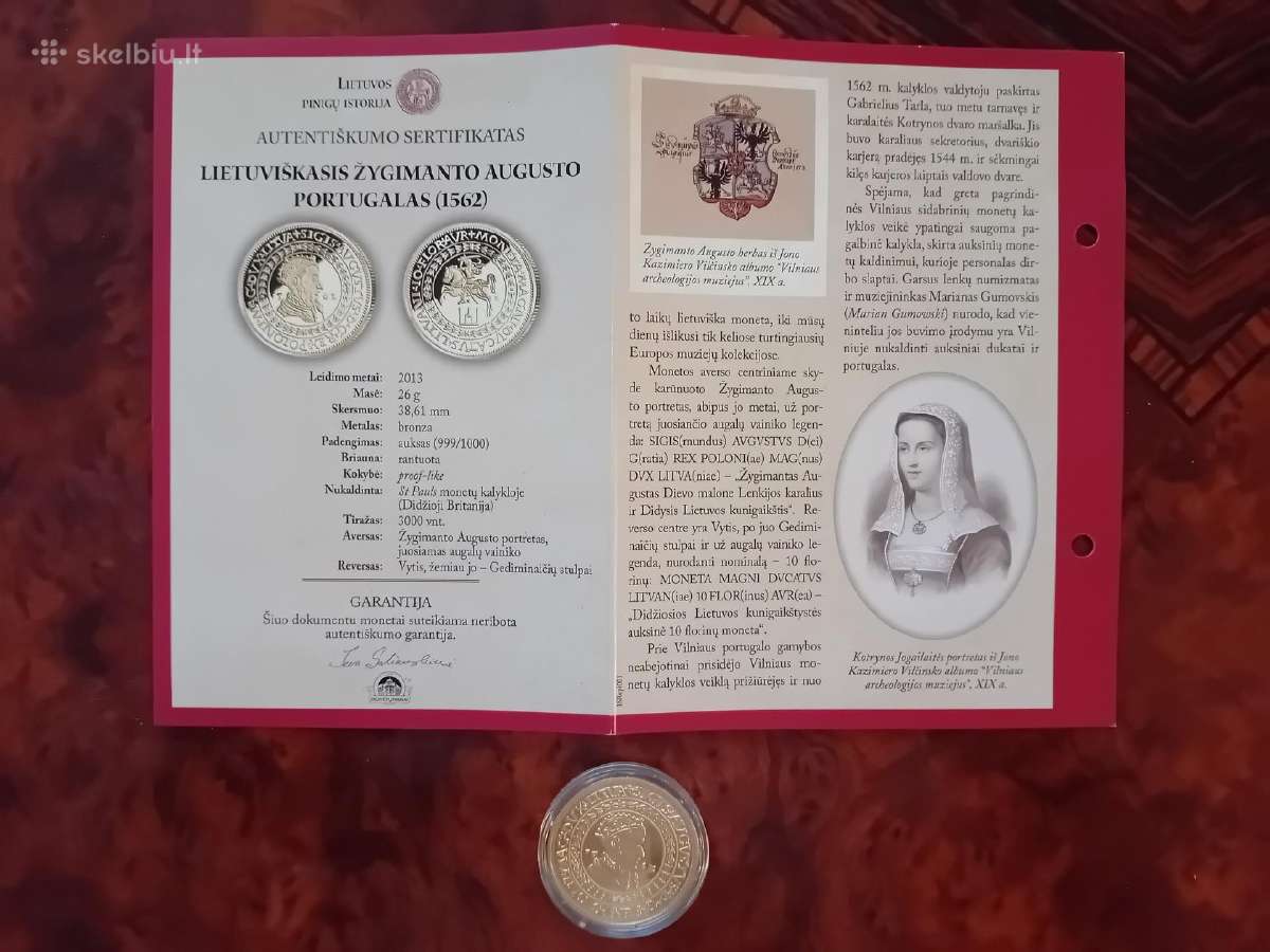 Žygimanto Augusto Portugalas (1562m) - nuotraukos Nr. 5