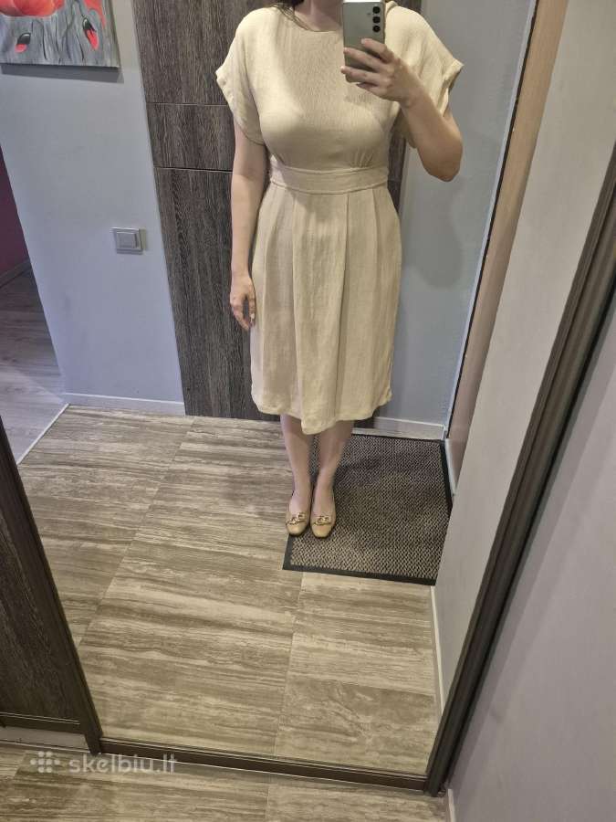 Kreminė Closet suknelė - nuotraukos Nr. 10