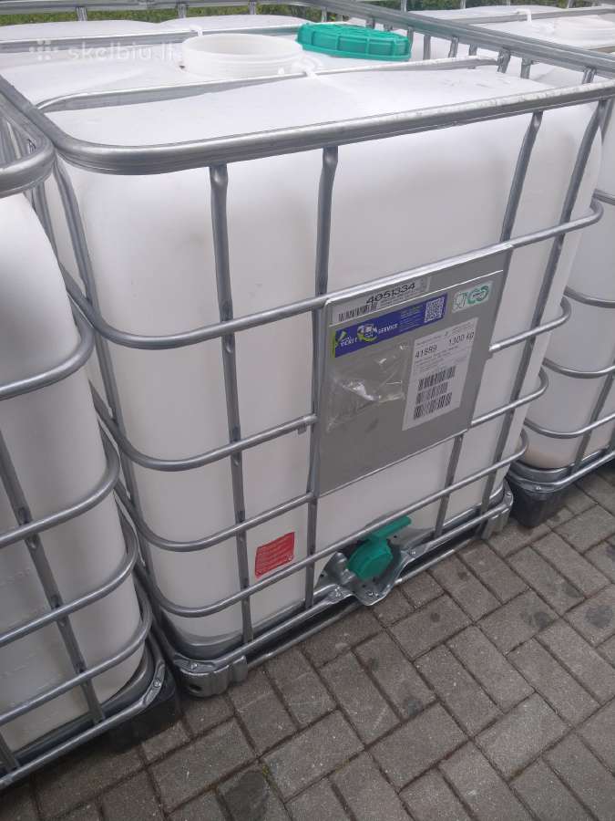 Ibc konteineriai, talpos 1000 ltr. Gargždai - nuotraukos Nr. 8