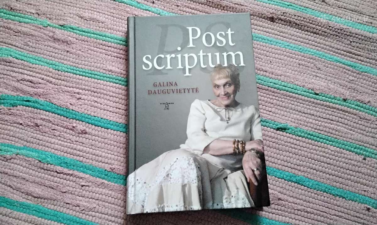 Post scriptum Galina Dauguvietytė