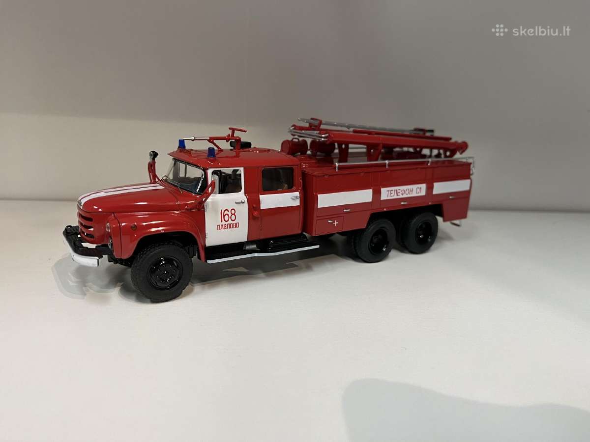 Kolekciniai modeliukai-zil 133 gaisrine - nuotraukos Nr. 2