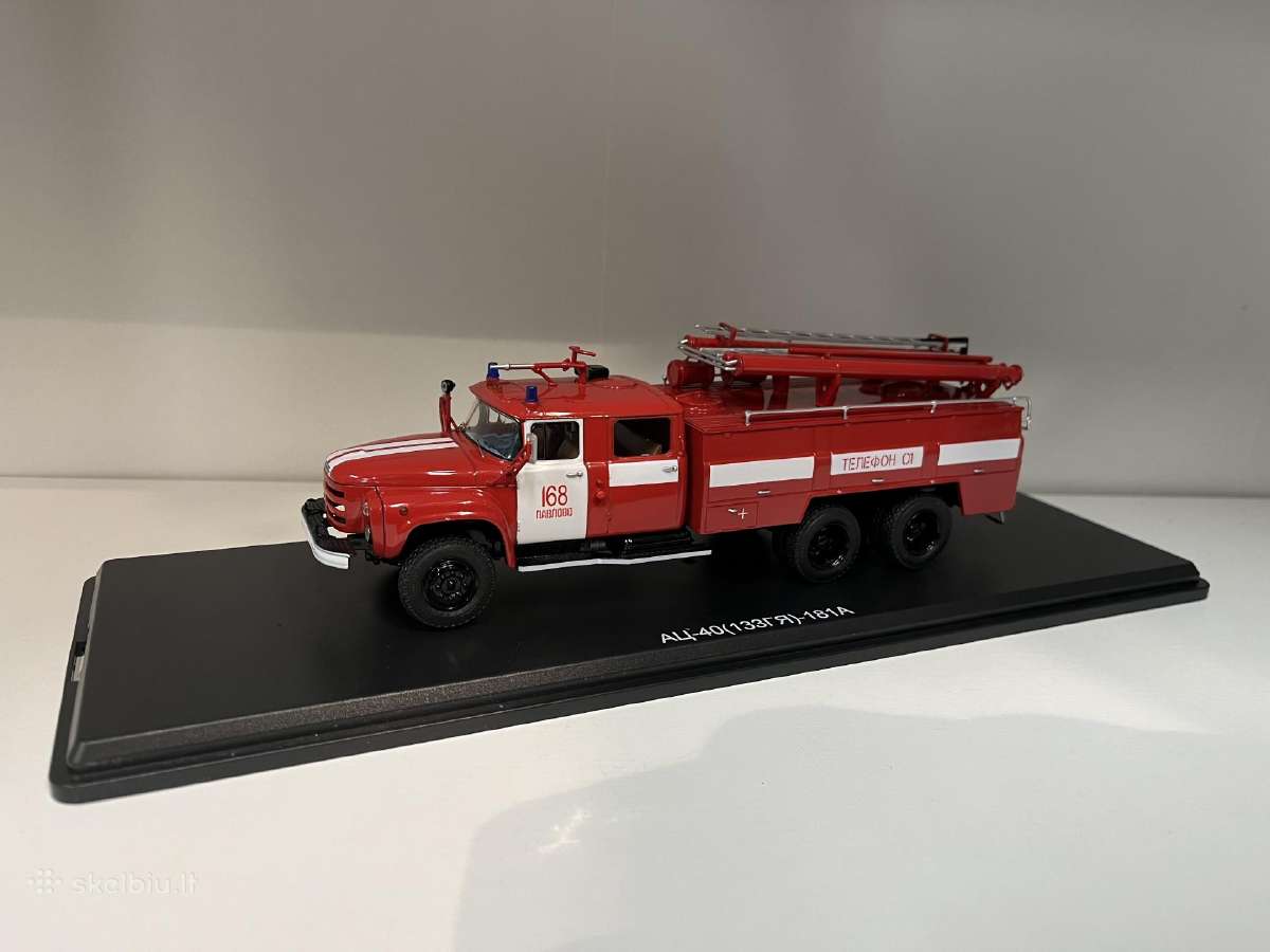 Kolekciniai modeliukai-zil 133 gaisrine - nuotraukos Nr. 4