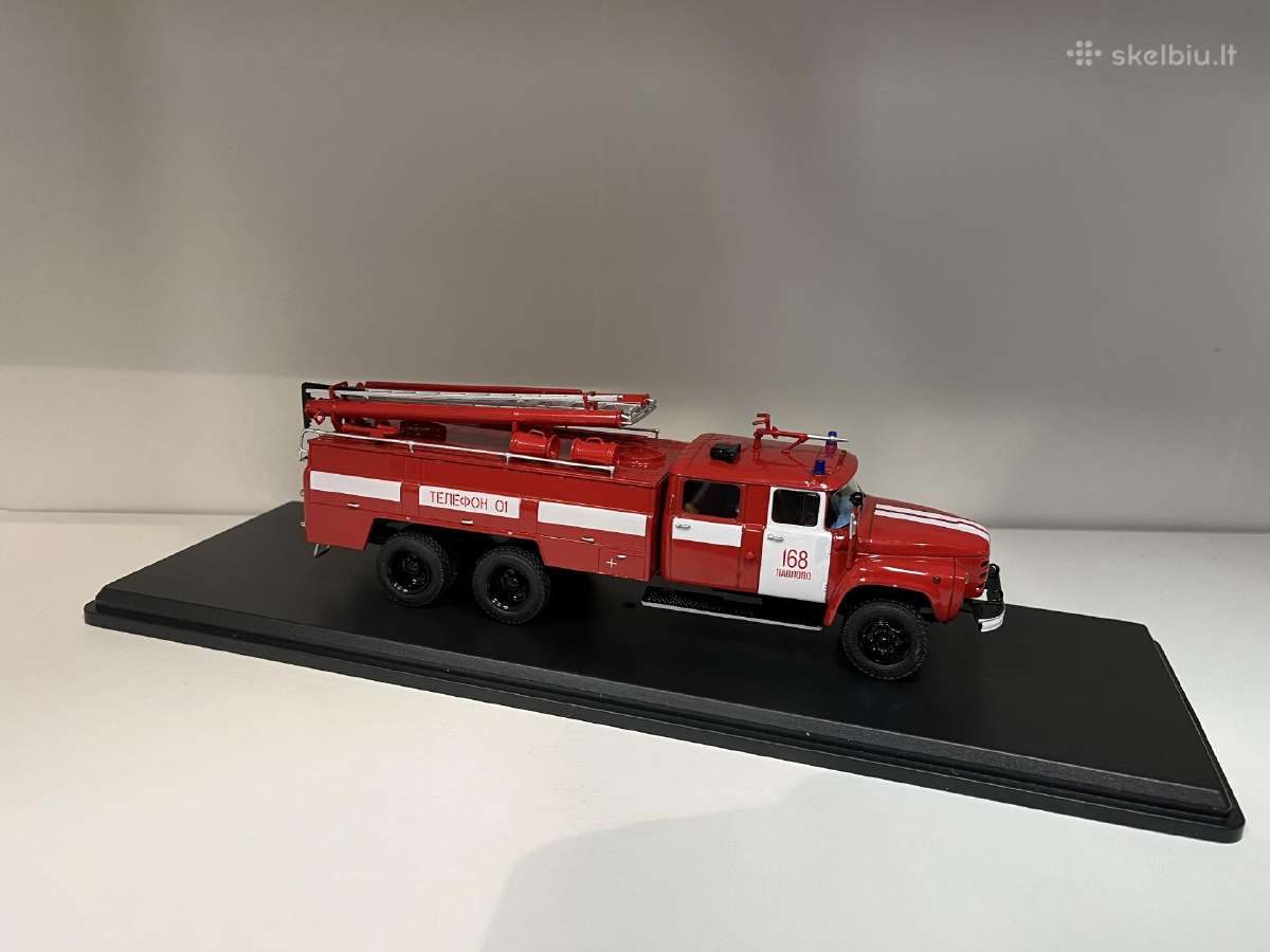 Kolekciniai modeliukai-zil 133 gaisrine - nuotraukos Nr. 5
