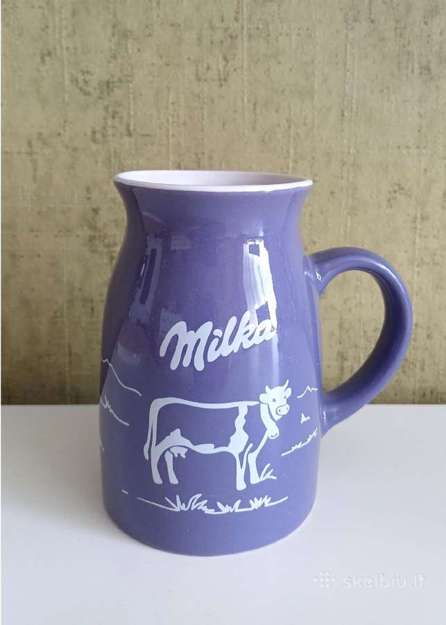Naujas Milka puodelis 350 ml talpos