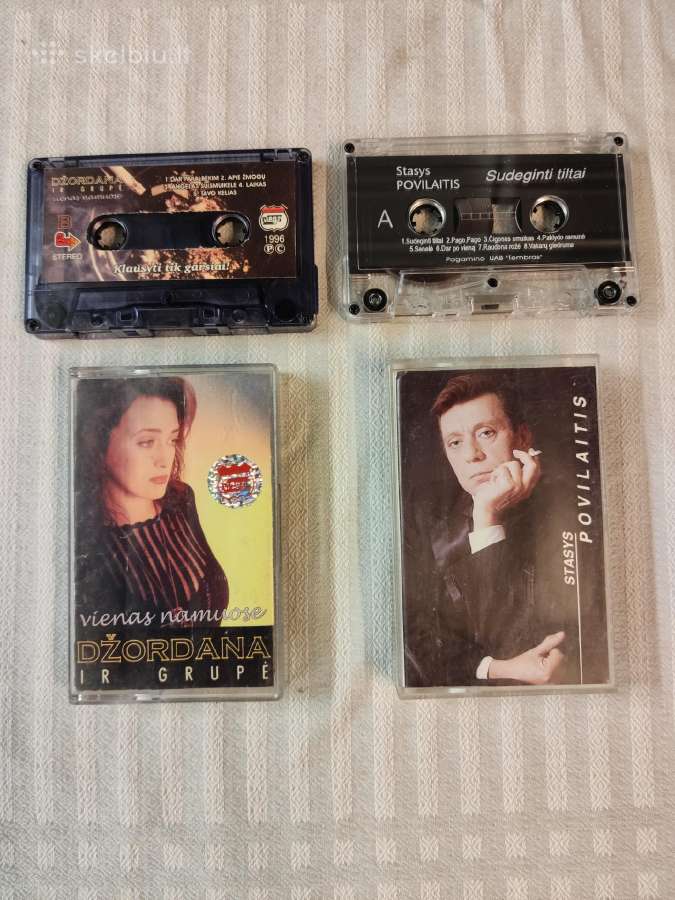 Muzikos kasetės - Džordanas ir Povilaitis