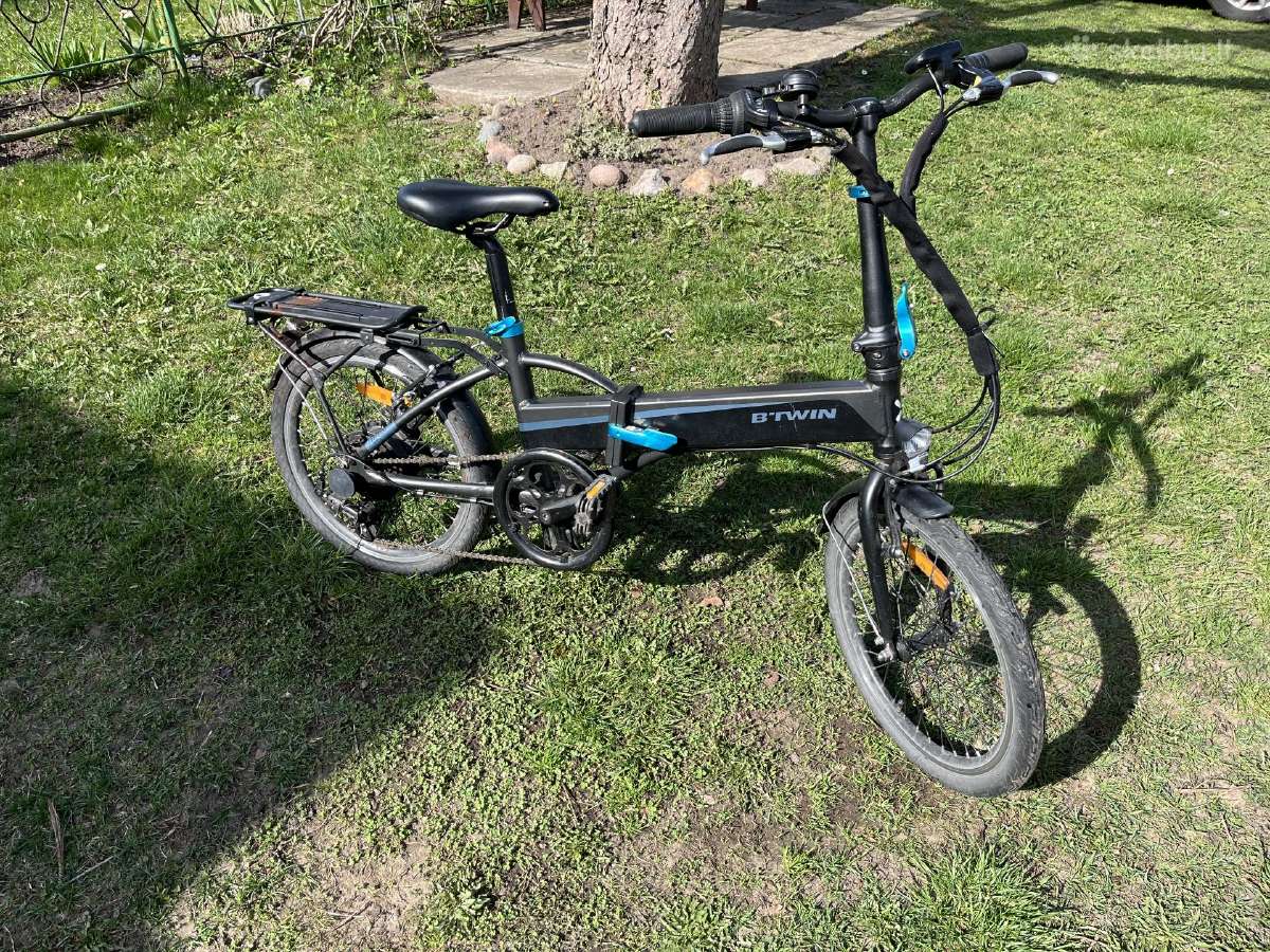 Sulankstomas elektrinis dviratis Btwin Tilt 500 - nuotraukos Nr. 2