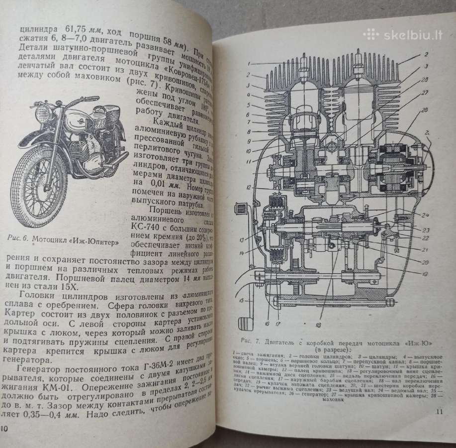 Motociklininko žinynas -1967m. - nuotraukos Nr. 6