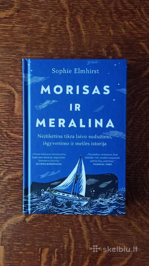 Parduodu knyga"morisas ir Meralina"