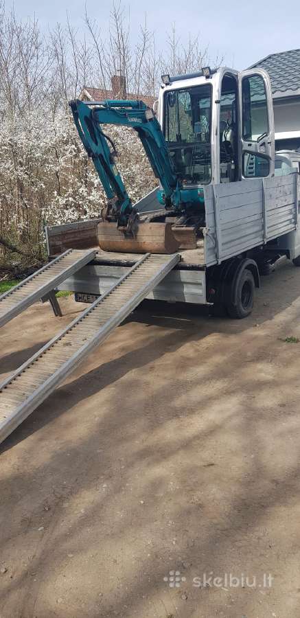 Mini ekskavatoriaus 2 Ton ir savivarčio paslaugos. - nuotraukos Nr. 16