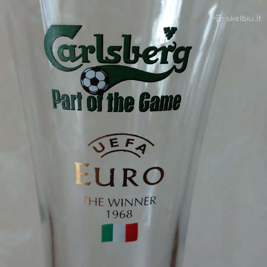 Beer glasses " Carlsberg " / Uefa Euro - nuotraukos Nr. 5