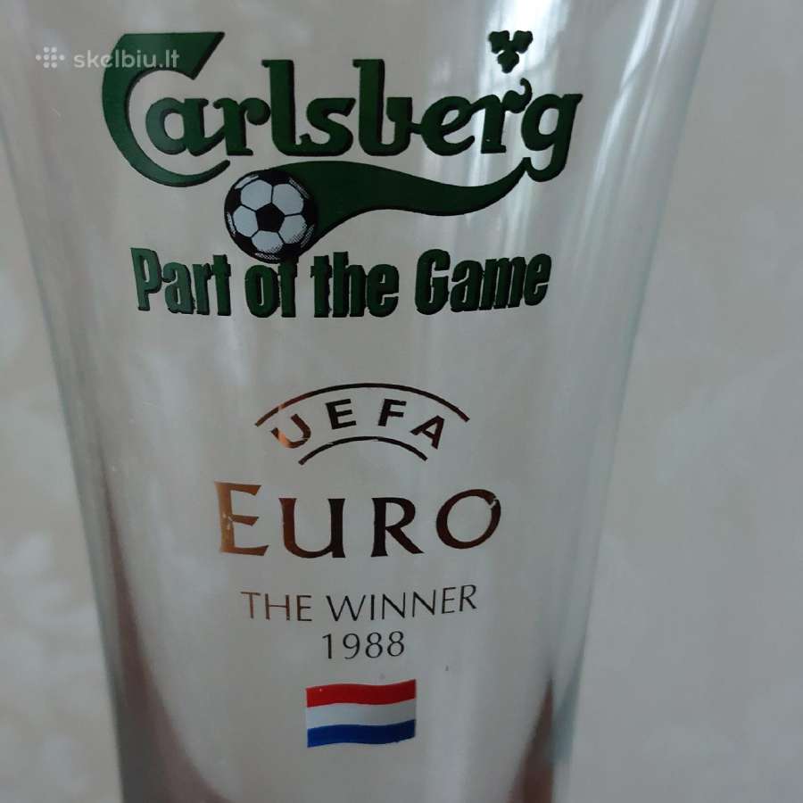 Beer glasses " Carlsberg " / Uefa Euro - nuotraukos Nr. 8