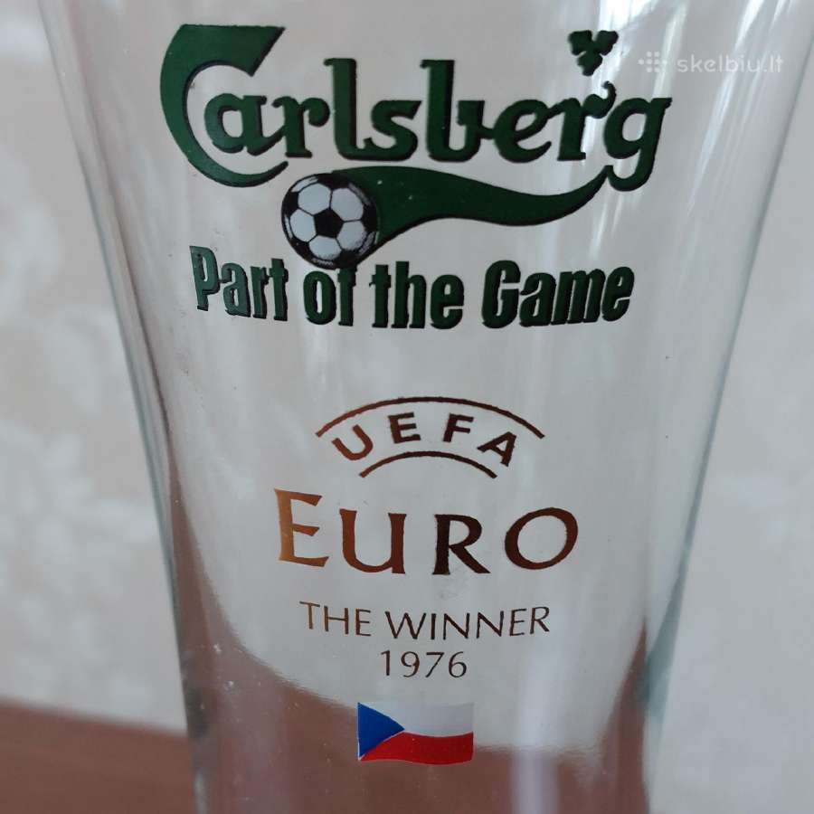 Beer glasses " Carlsberg " / Uefa Euro - nuotraukos Nr. 15