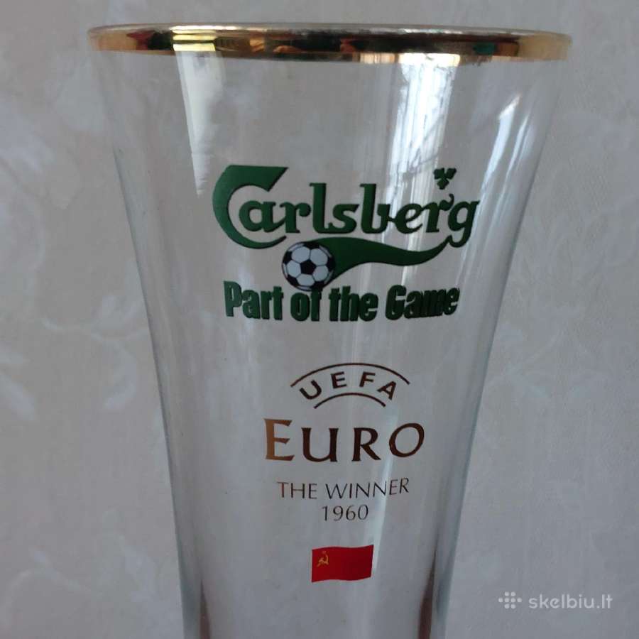 Beer glasses " Carlsberg " / Uefa Euro - nuotraukos Nr. 18