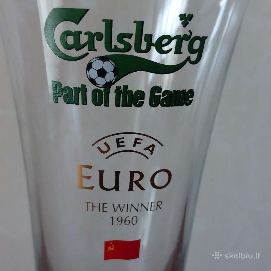 Beer glasses " Carlsberg " / Uefa Euro - nuotraukos Nr. 19