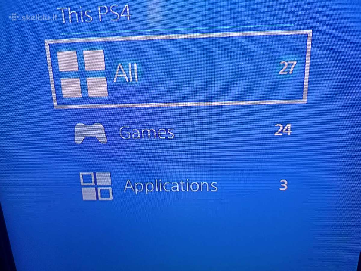 Atrištas idealus Ps4 1000gb+gta5 - nuotraukos Nr. 3