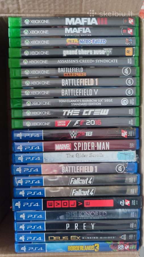 Xbox One su daug zaidimu. - nuotraukos Nr. 3
