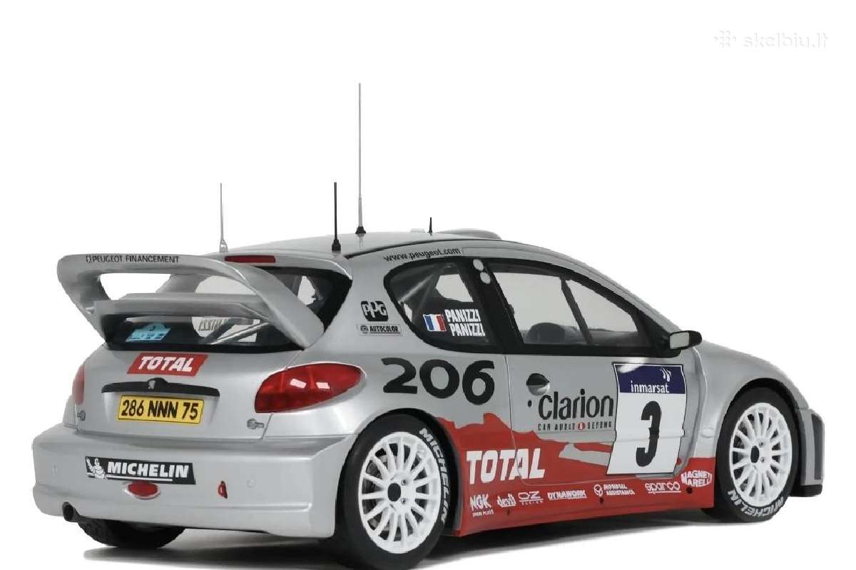 Peugeot 206 Wrc - nuotraukos Nr. 2