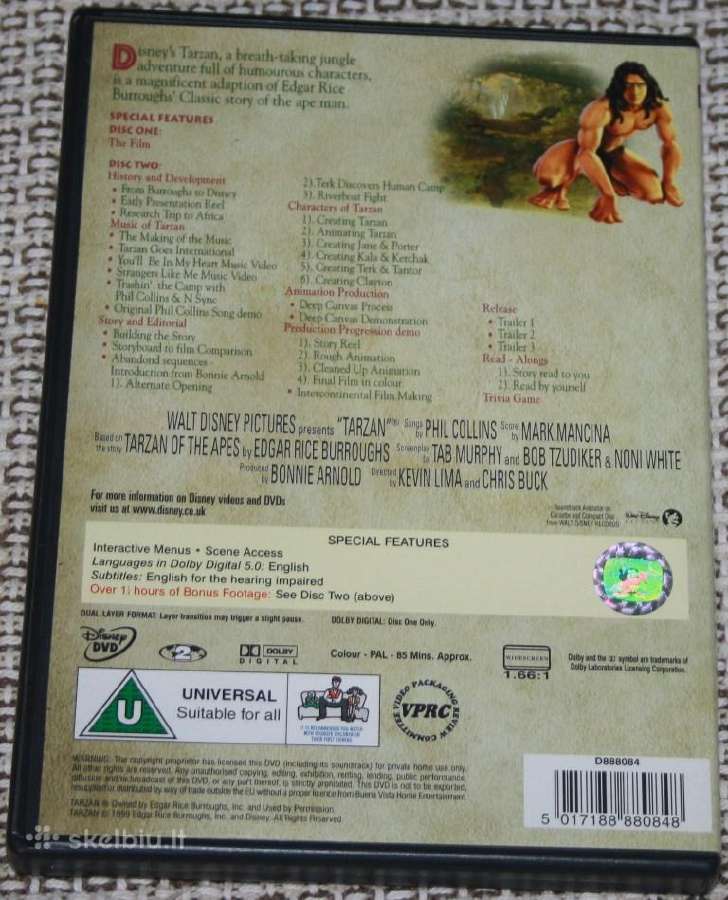 Disney filmas Tarzanas - nuotraukos Nr. 2