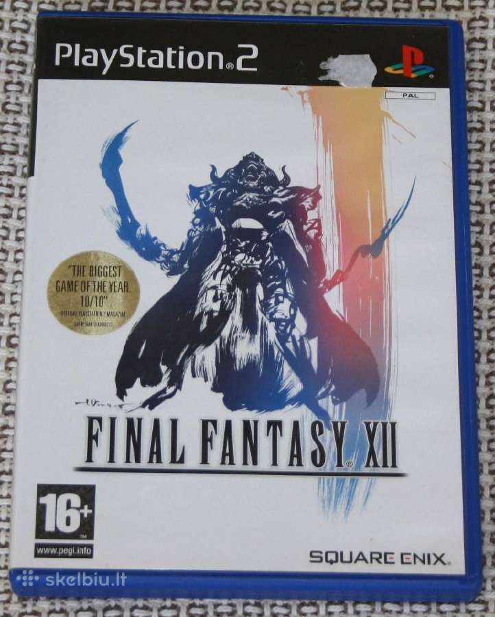 Parduodu žaidimą Final fantasy Ps2