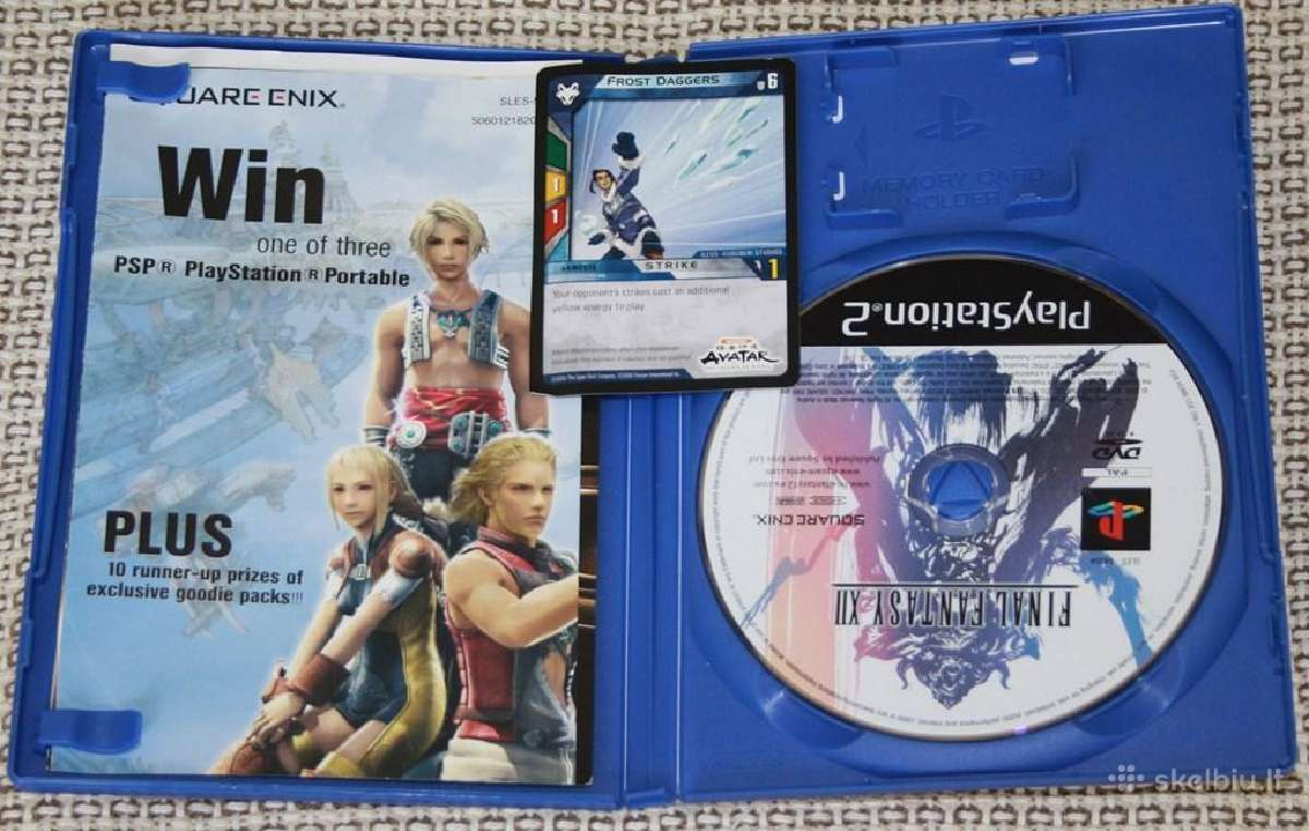 Parduodu žaidimą Final fantasy Ps2 - nuotraukos Nr. 3