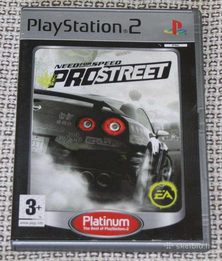 Parduodu žaidimą Nfs Pro Street Ps2
