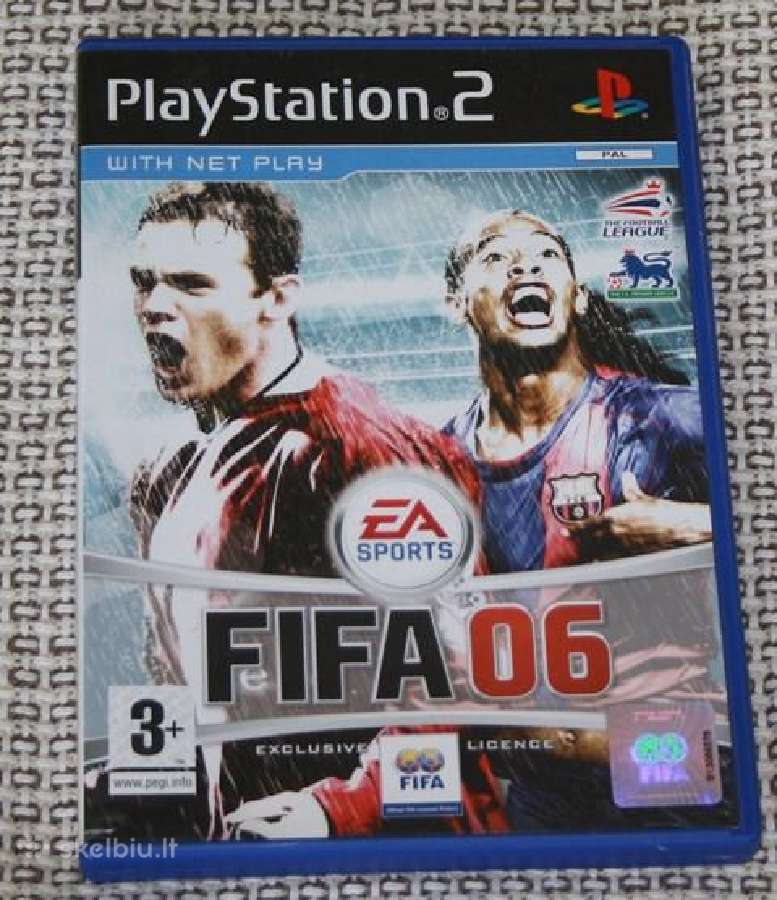 Parduodu žaidimą Fifa 06 Ps2