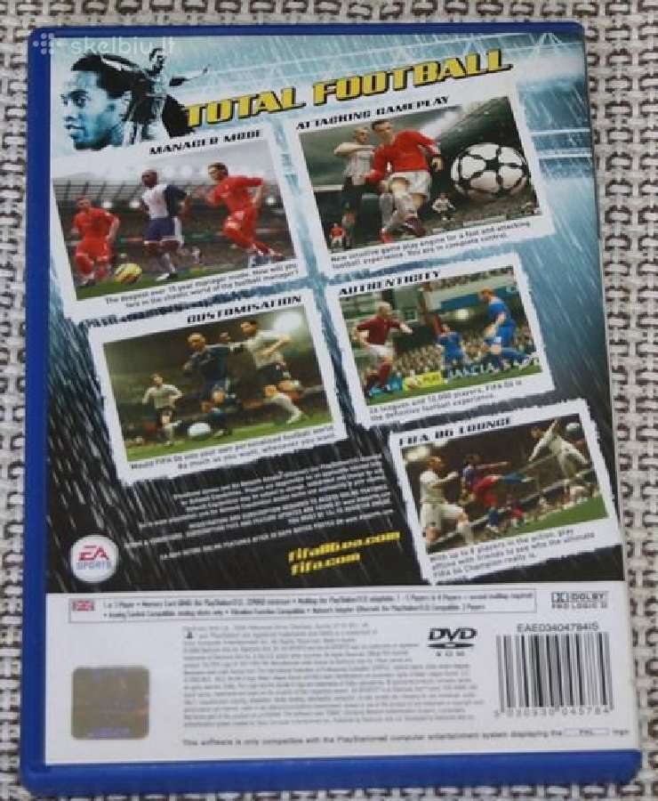 Parduodu žaidimą Fifa 06 Ps2 - nuotraukos Nr. 2