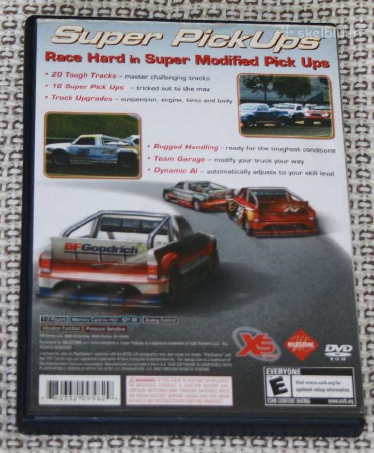 Super pickups amerikietiškas Usa ps2 - nuotraukos Nr. 2
