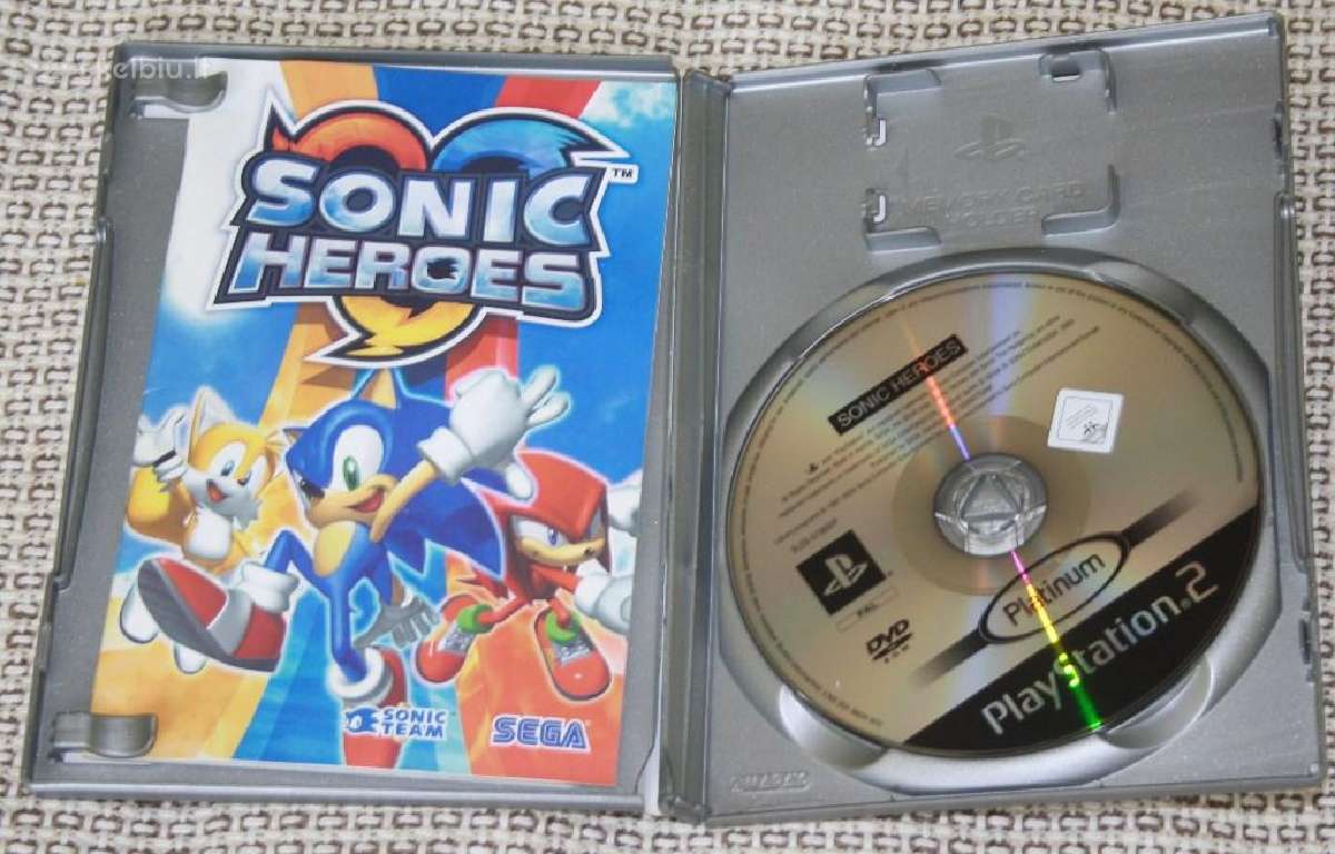 Parduodu žaidimą Sonic Heroes Ps2 - nuotraukos Nr. 3