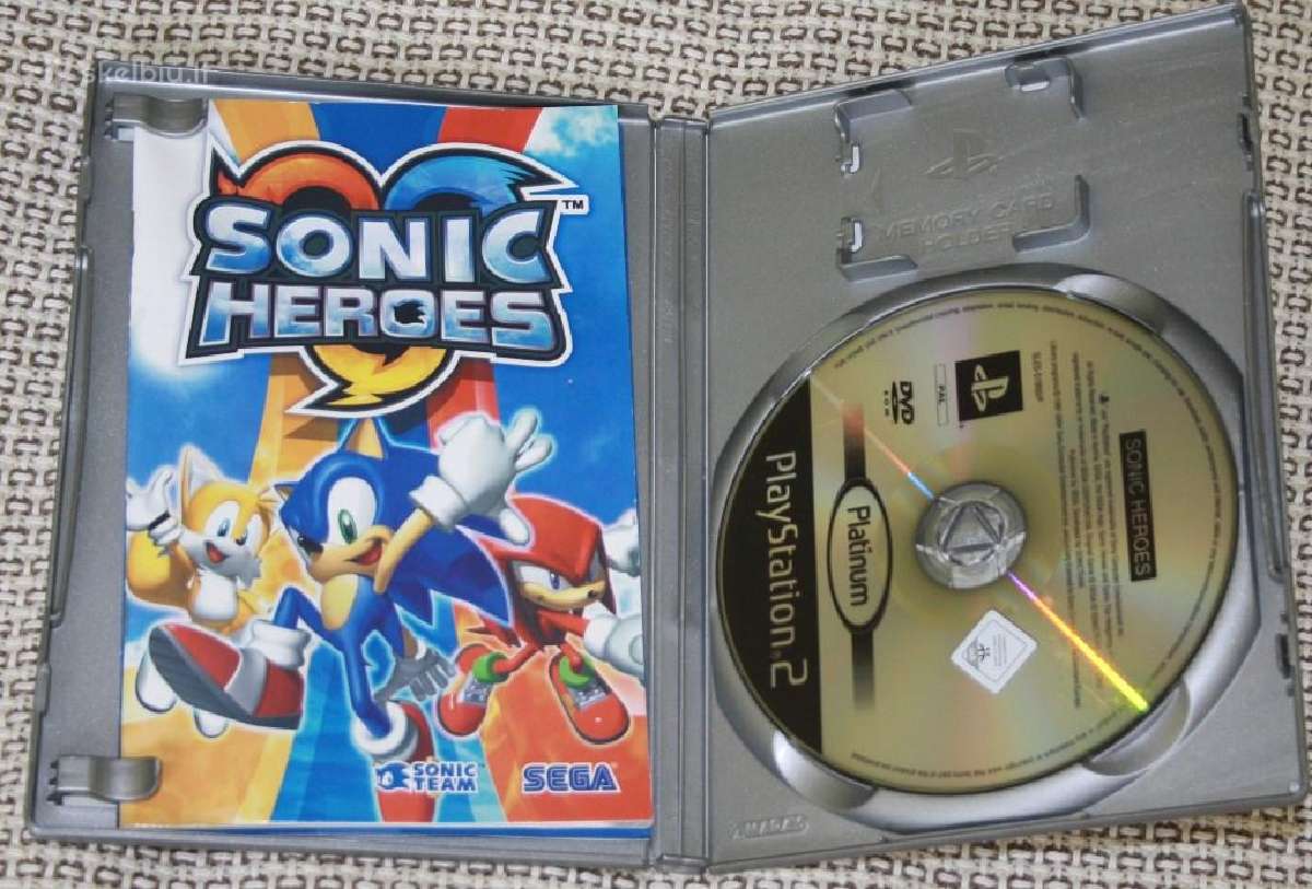 Parduodu žaidimą Sonic Heroes Ps2 - nuotraukos Nr. 3