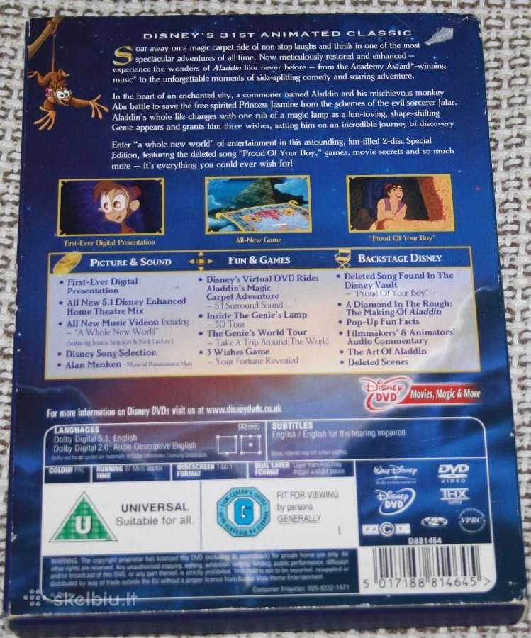 Disney filmas Aladinas - nuotraukos Nr. 2